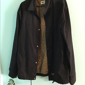 Emerica Black Button up Jacket (L)